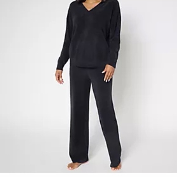 NWT Barefoot Dreams Black Lounge Set